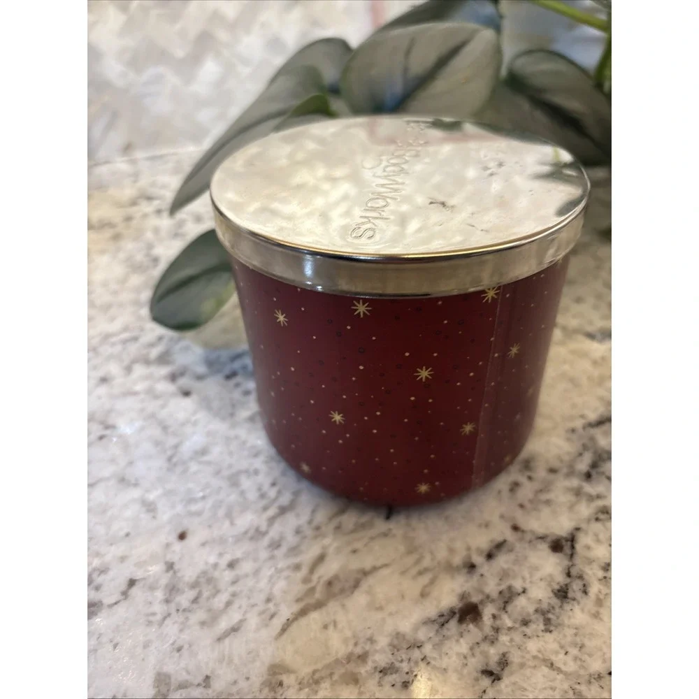 NEW 1 BATH & BODY WORKS COTTON CANDY CHAMPAGNE LARGE SCENTED‎ 3-WICK 14.5 CANDLE - Picture 9 of 11